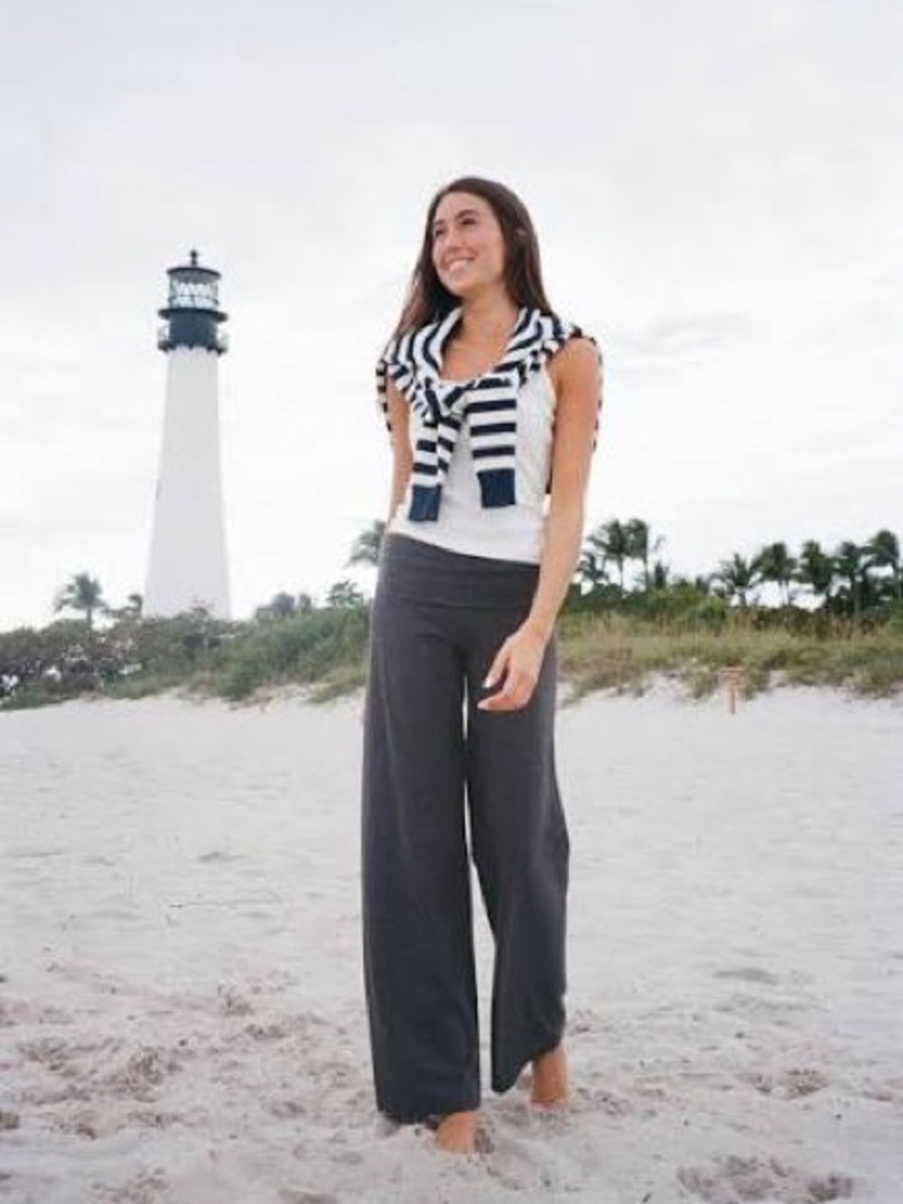 Brandy Melville Dark Grey Priscilla Pants